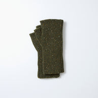 Nepped Wool Hand Warmer | Olive