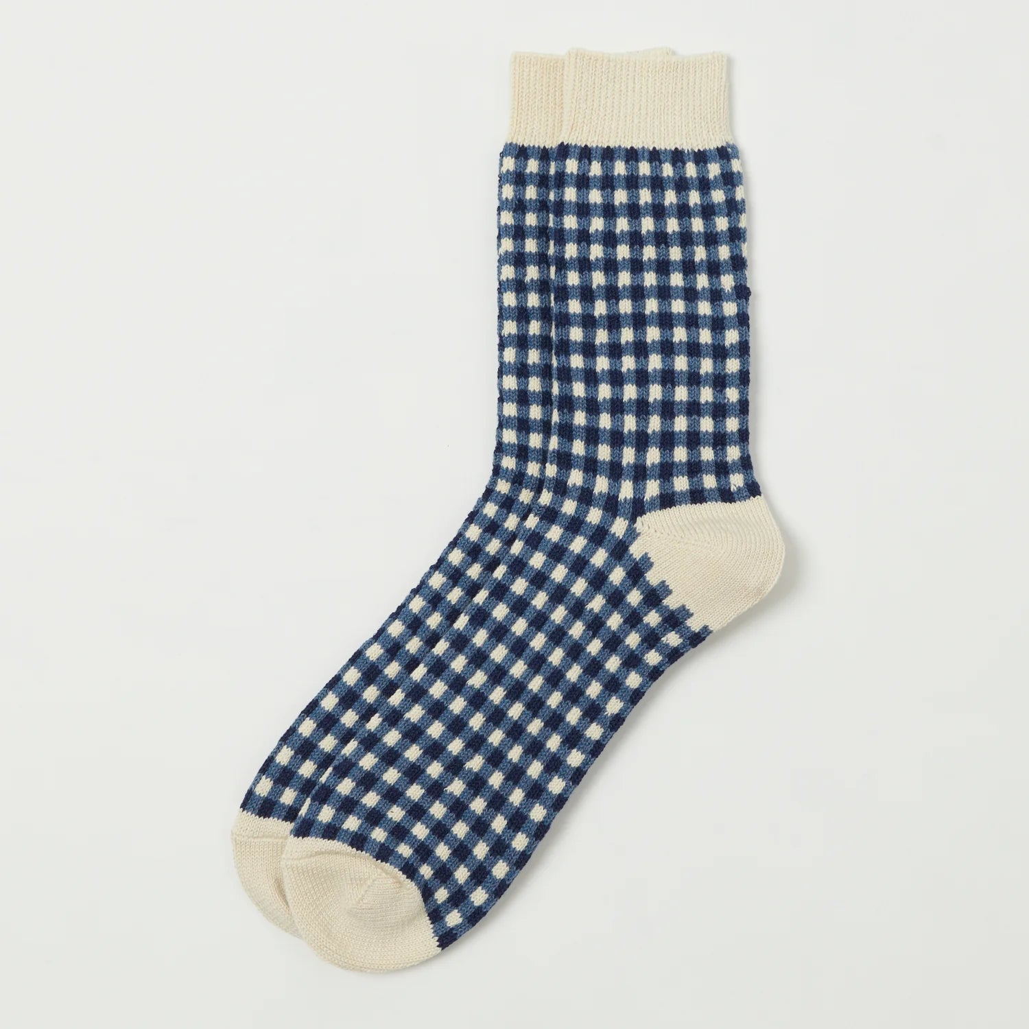Gingham Check Socks