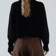 Crop Turtleneck