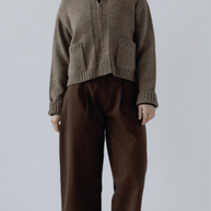 Zip Up Cardigan | Highland Wool