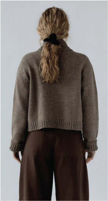 Zip Up Cardigan | Highland Wool