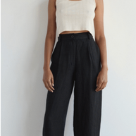 Pointelle Scoop Tank