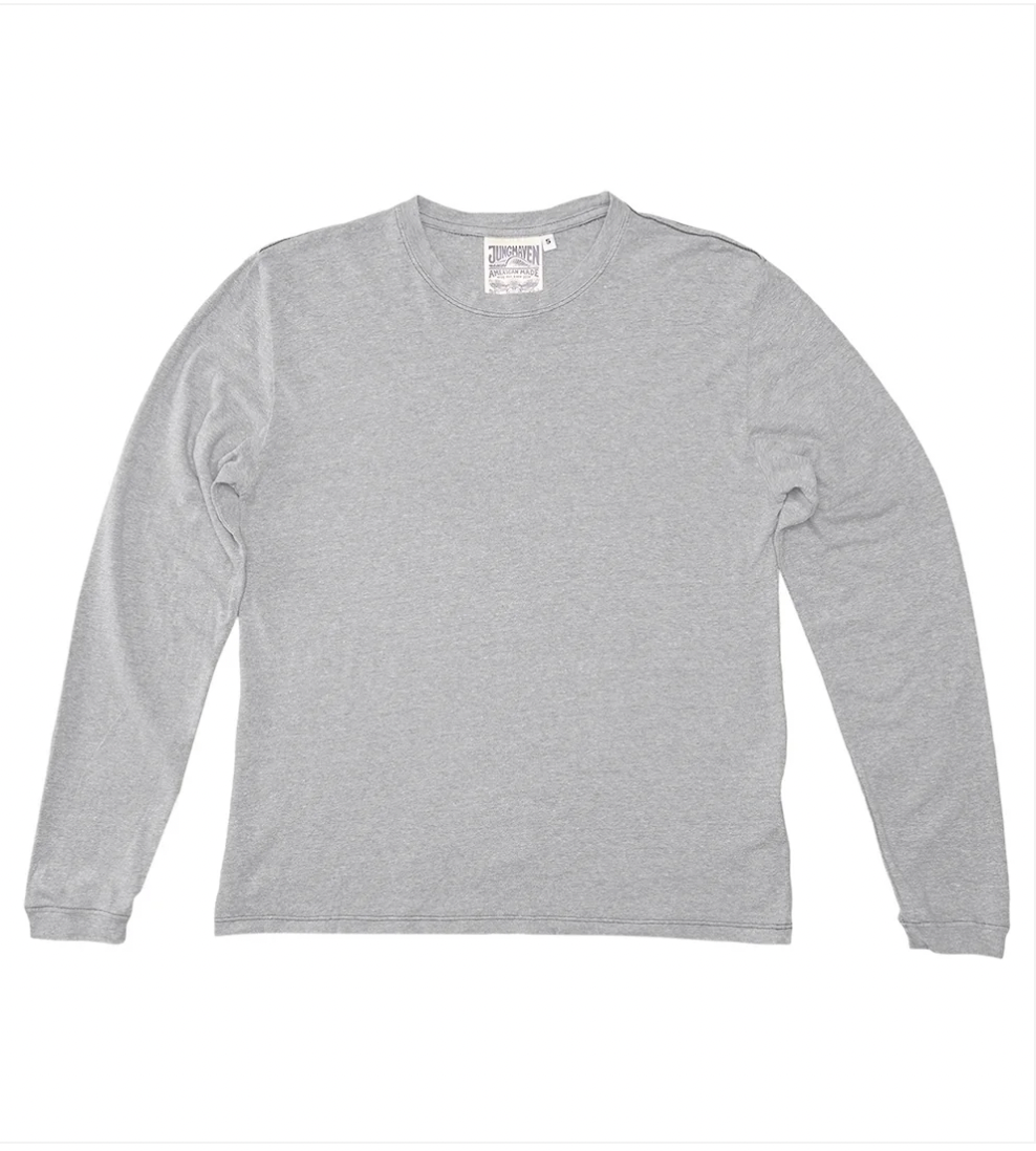 Heathered Jung Long Sleeve Tee