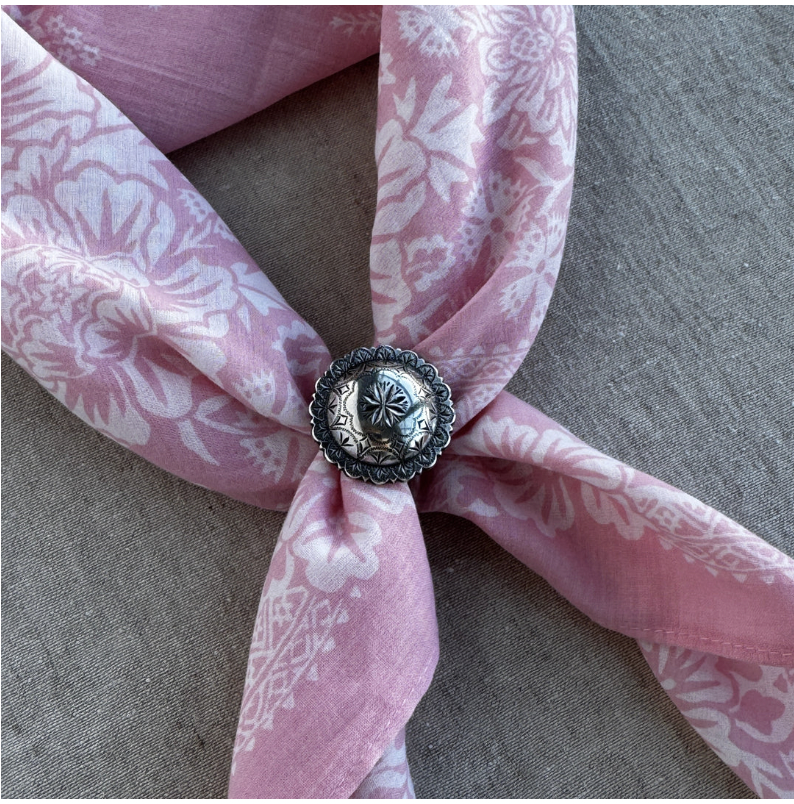 Concho Scarf Slide | Gallup Lace