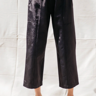 Patch Elastic Waist Pant
