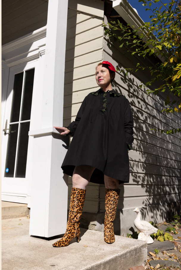 Dolly Embroidered Mini Dress