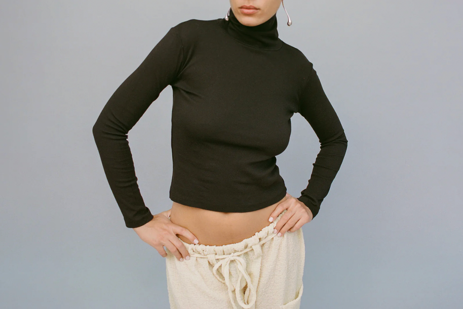 Turtleneck Long Sleeve Bellevue Tee
