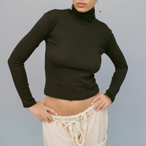 Turtleneck Long Sleeve Bellevue Tee