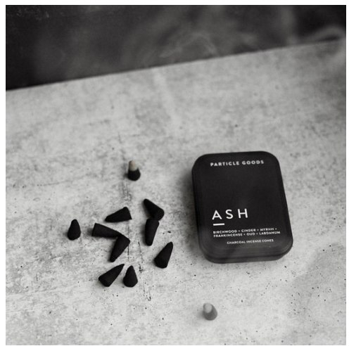 Ash Incense Cones | Tin