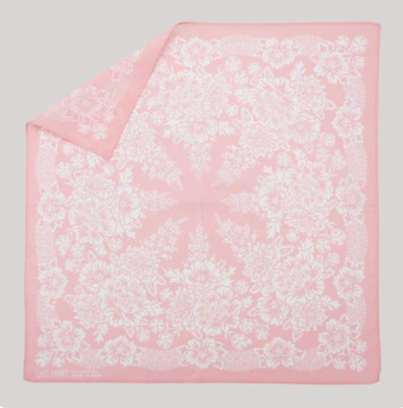 Cotton Blossom Bandana | Shell Pink