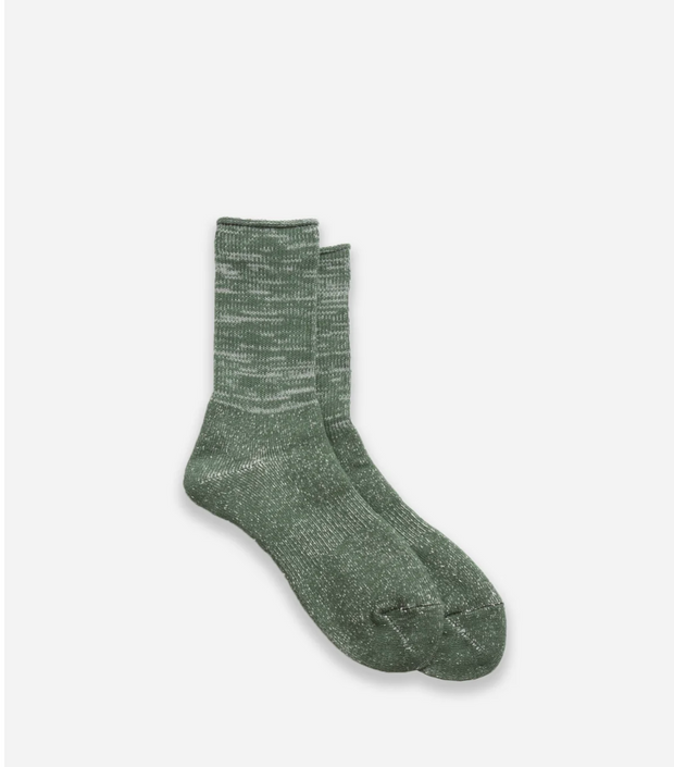 Washi Pile Crew Sock