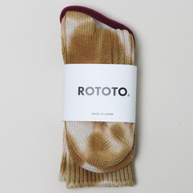 Ribbed Tie Dye Crew Socks