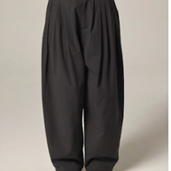 Back Elastic Pleated Pants