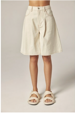 Wide Leg Bermuda Shorts