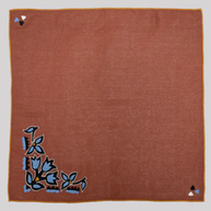 Chainstitch Silk Noil Bandana