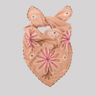 Chainstitch Silk Noil Bandana