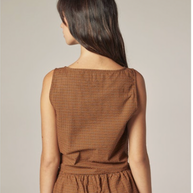 Front Knot Tie Top