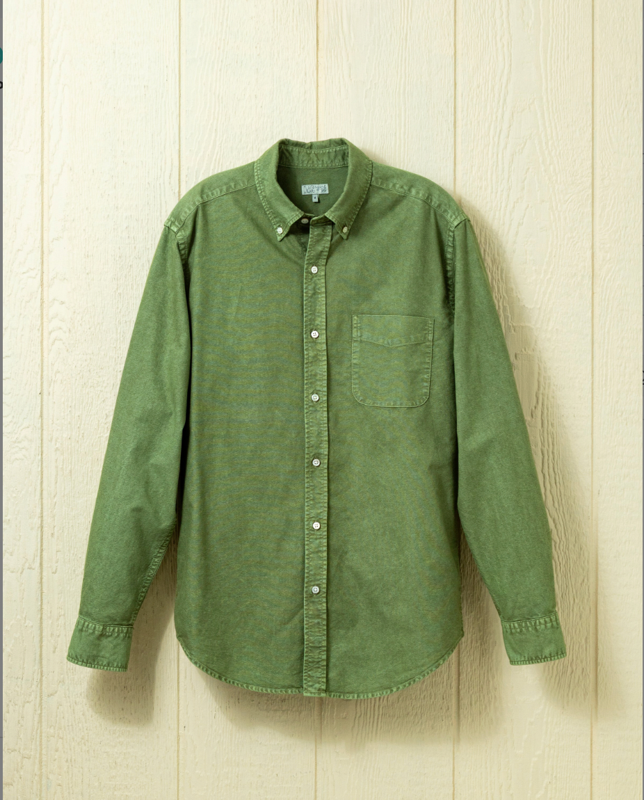 Garment Dyed Oxford Shirt