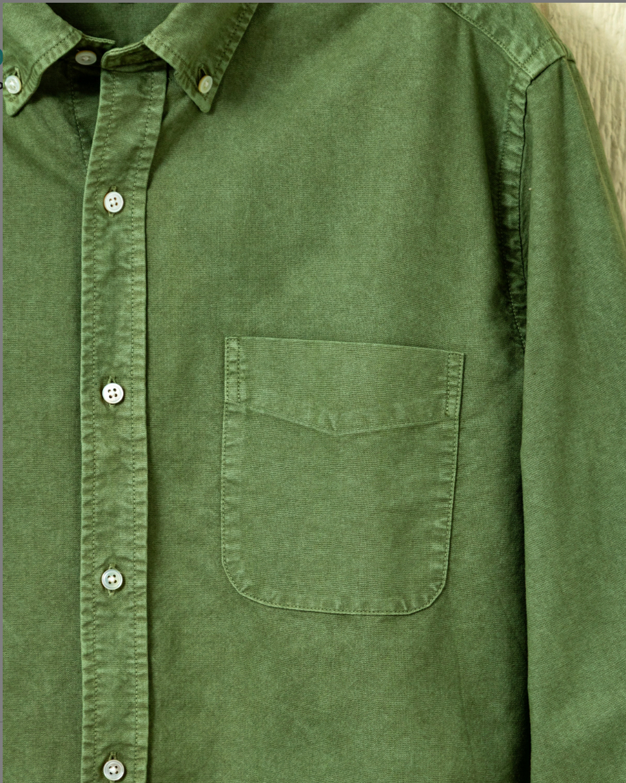 Garment Dyed Oxford Shirt