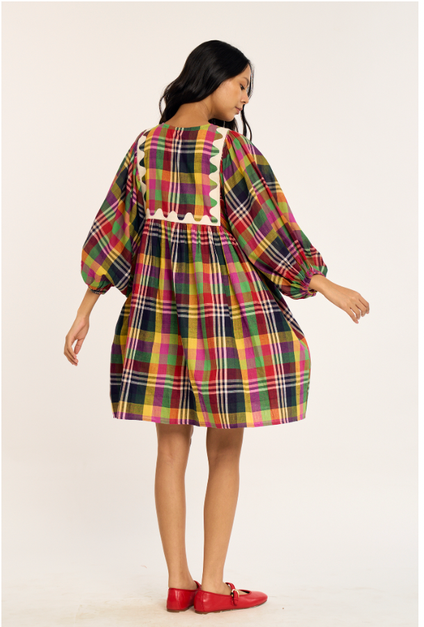 Wisp Dress | Morocco Chex