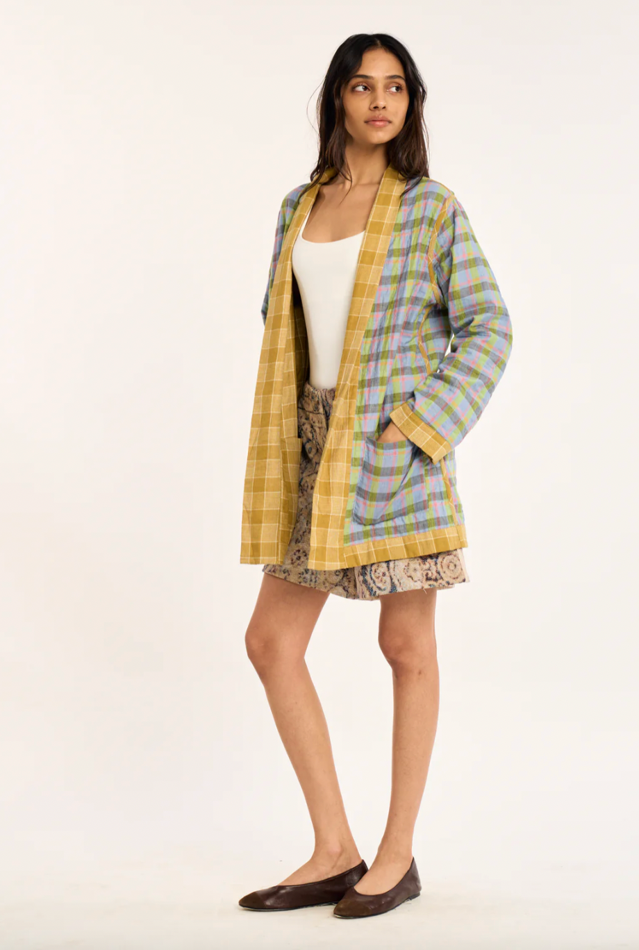 Harbor Jacket | Sunbeam Chex + Tide Chex