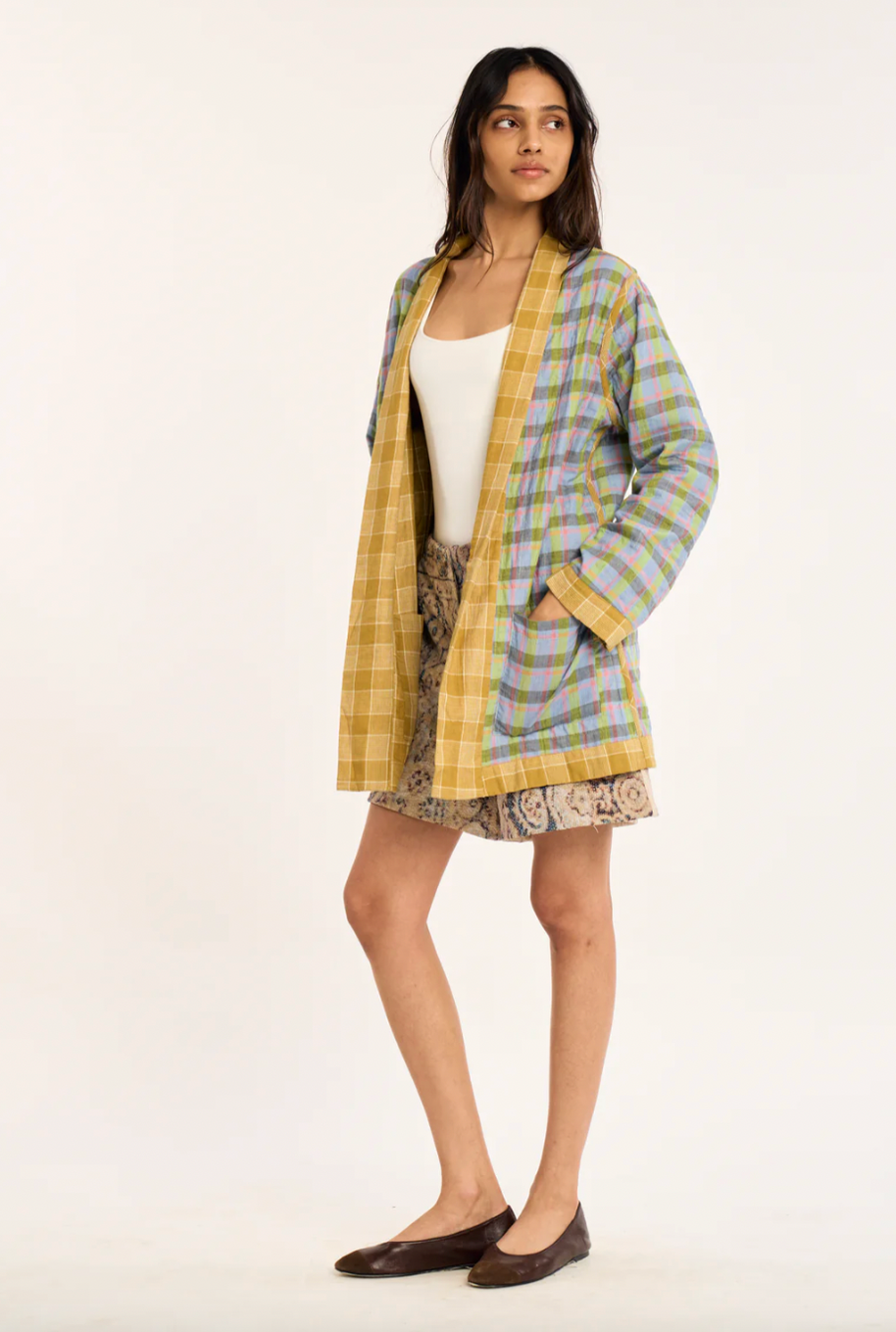 Harbor Jacket | Sunbeam Chex + Tide Chex