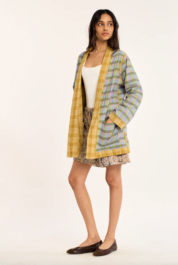 Harbor Jacket | Sunbeam Chex + Tide Chex