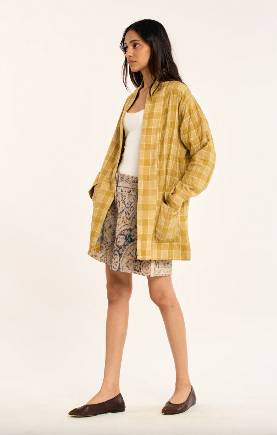 Harbor Jacket | Sunbeam Chex + Tide Chex