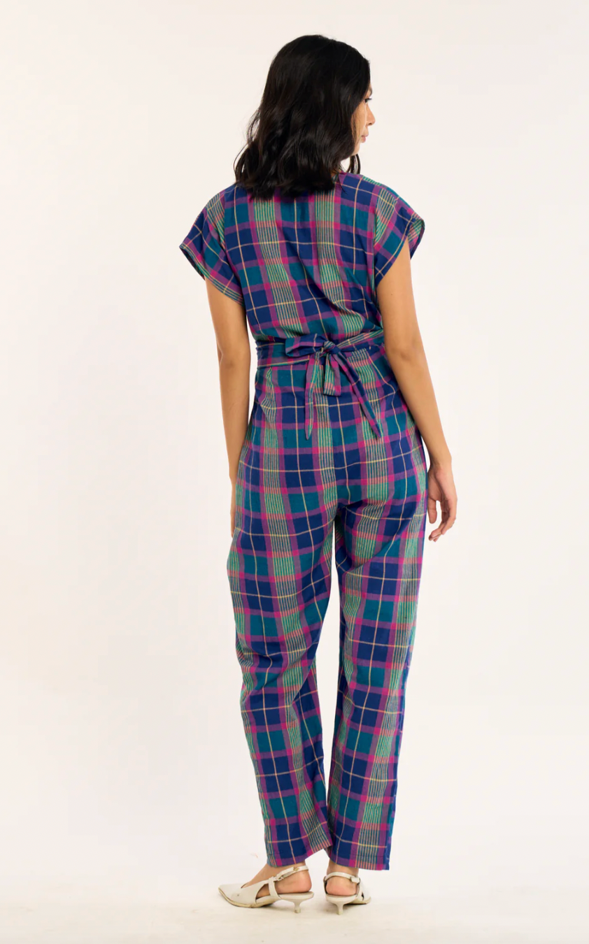 Venus Wrap Jumper | Electric Ivy