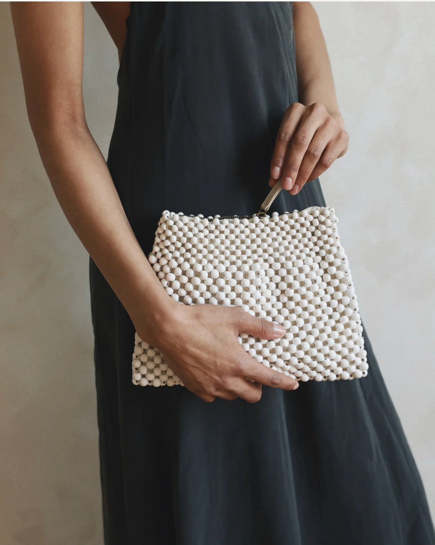 Lotte Clutch White