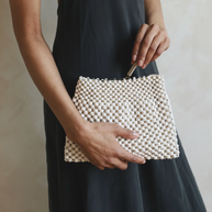 Lotte Clutch White