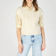 Sweetpea V-Neck Diamond Vest