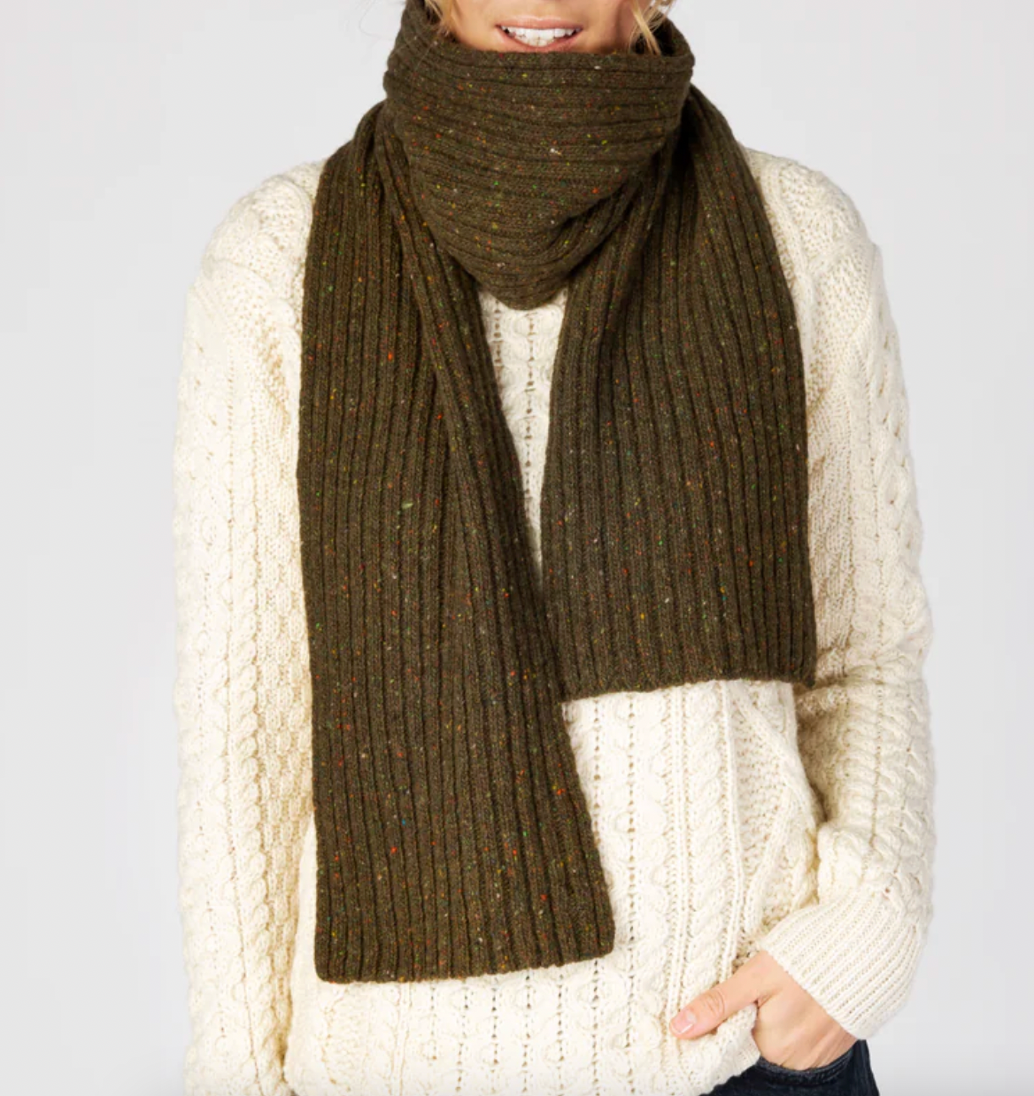 Luxe Ribbed Scarf