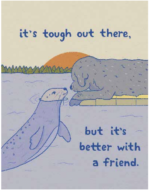 It's Tough Out There Card
