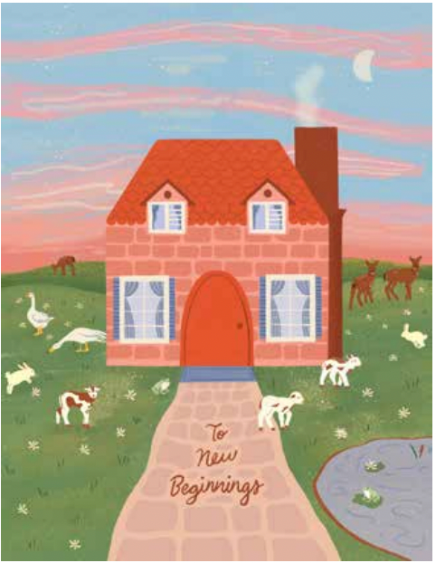 To New Beginnings Card