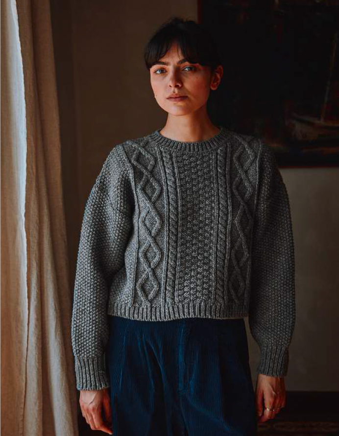 Paola Cable Sweater