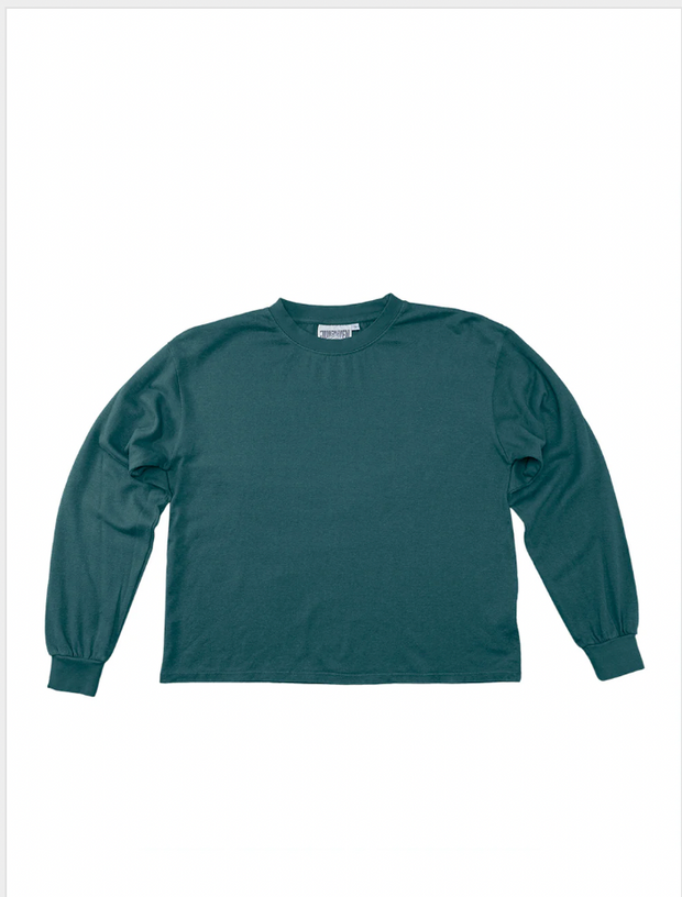 Cropped Long Sleeve Tee