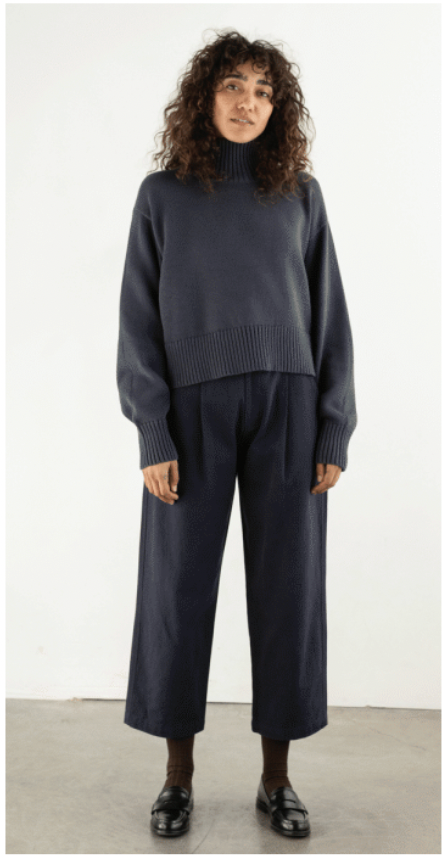Crop Turtleneck