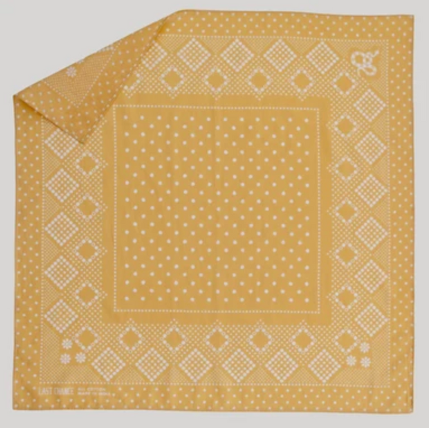 Cotton Daisy Bandana | Straw