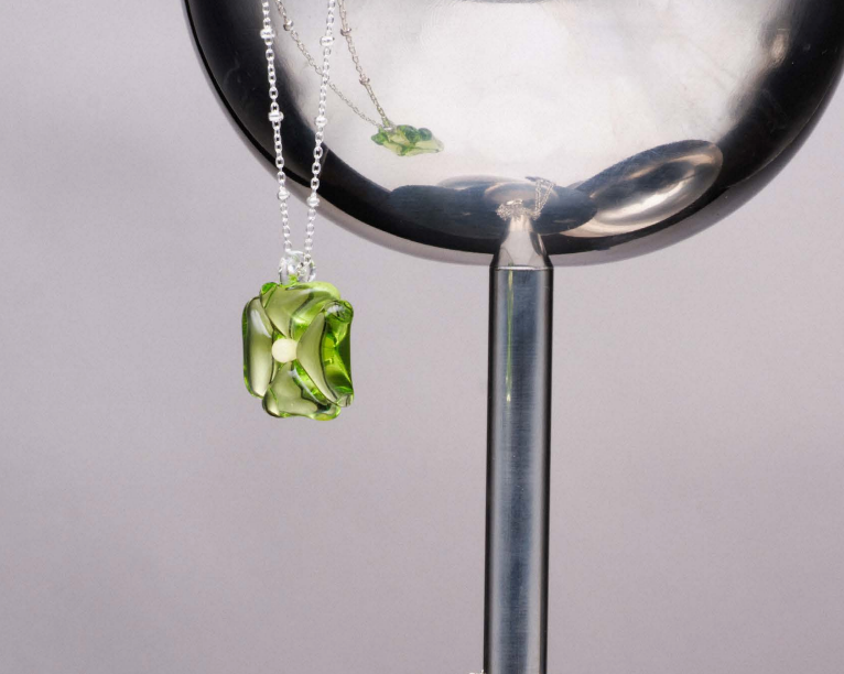 Carved Petal Necklace