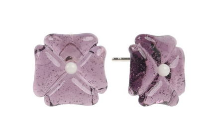 Carved Petal Studs