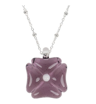 Carved Petal Necklace