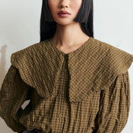 Tuck Top | Khaki Grey