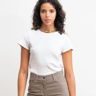 Miranda Pointelle Tee