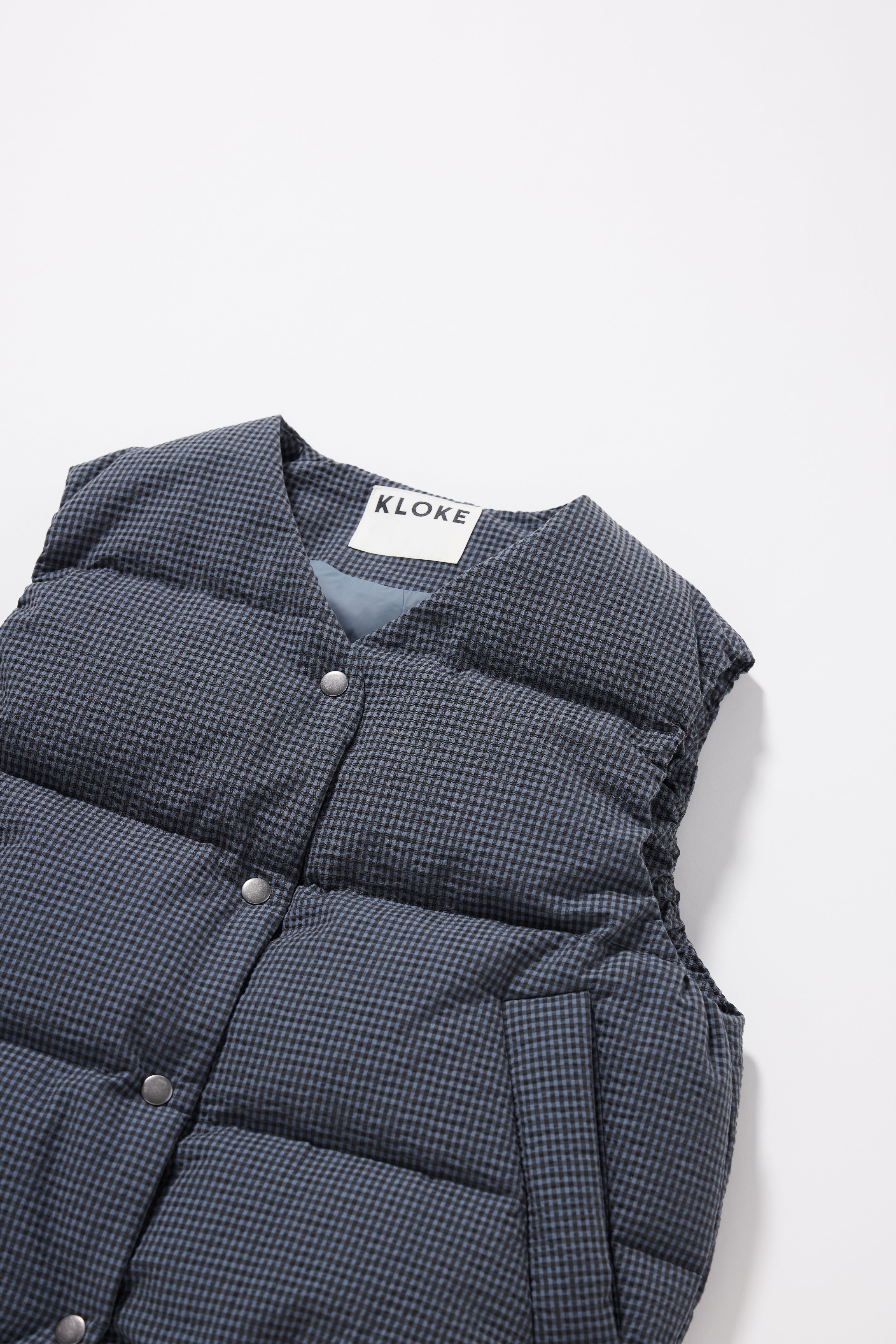 Static Quilted Down Vest