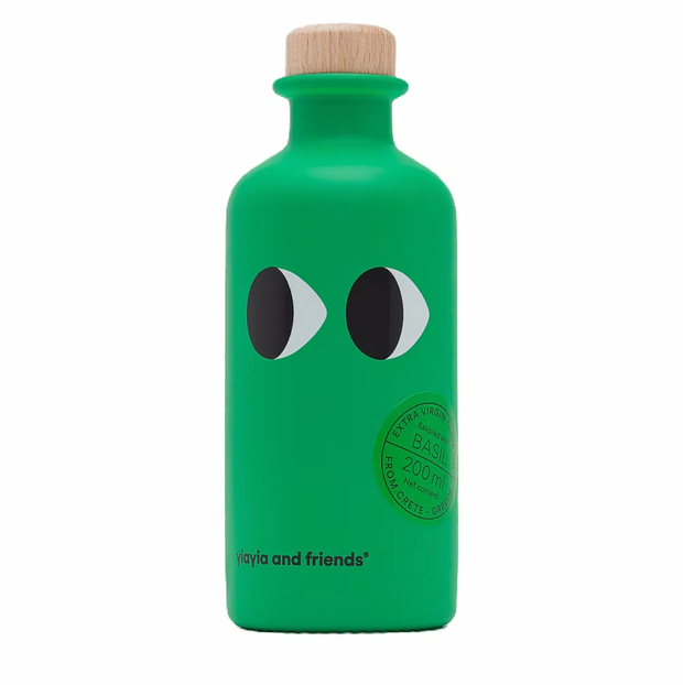 Yiayia & Friends Extra Virgin Olive Oil w/ Basil