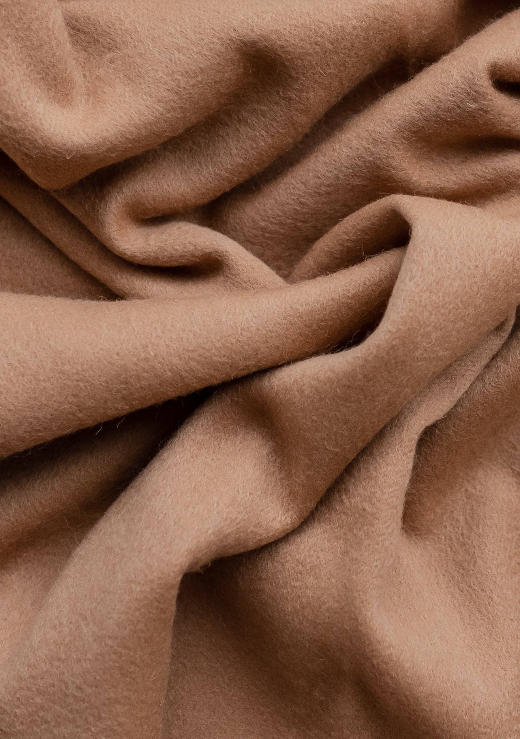 Lambswool Scarf | Camel