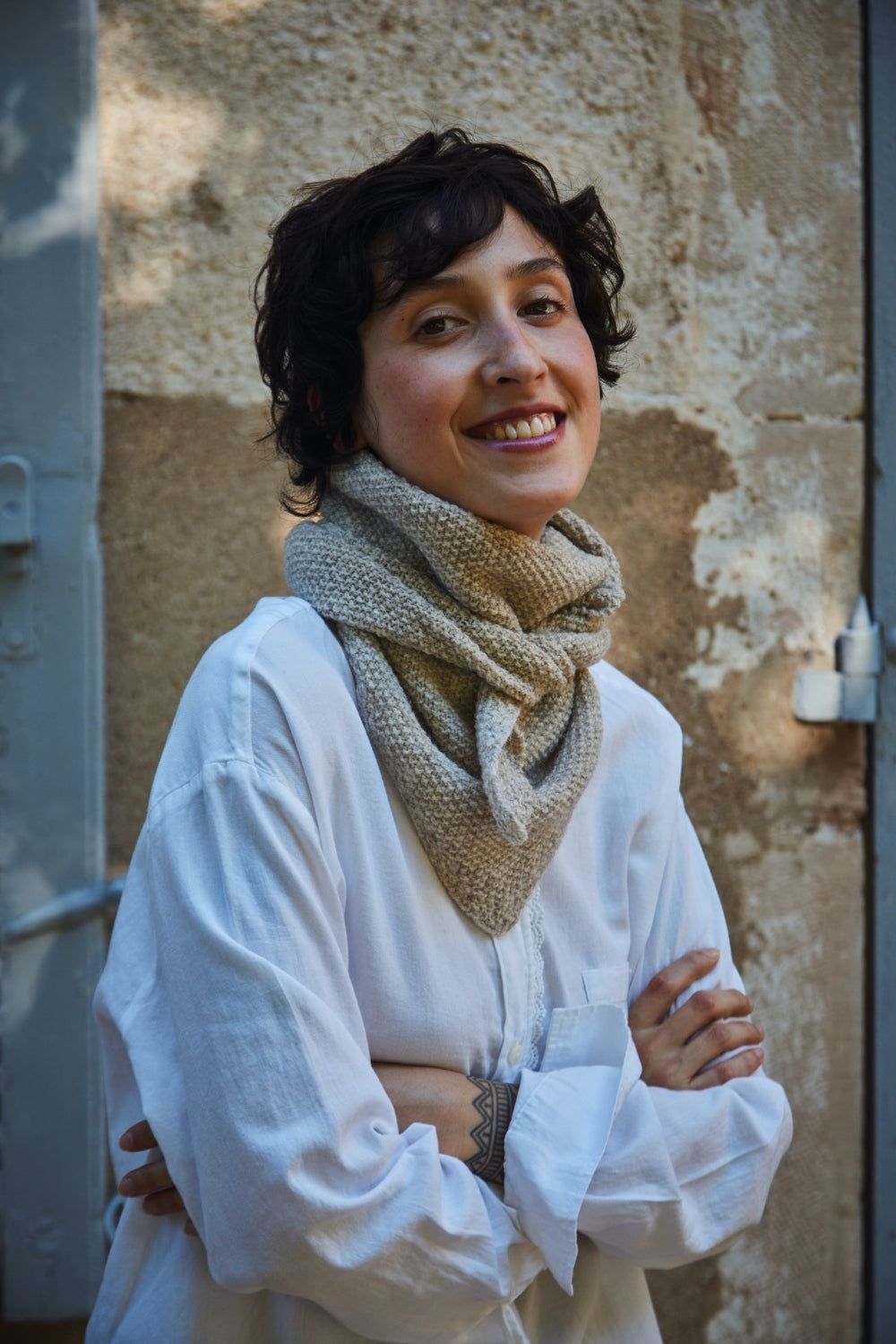 Hortense Knit Bandana