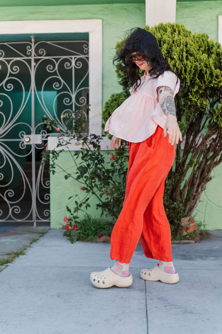 Balloon Pant | Tomato Linen