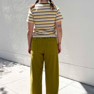 Rockaway Tee - Goldfinch Stripe